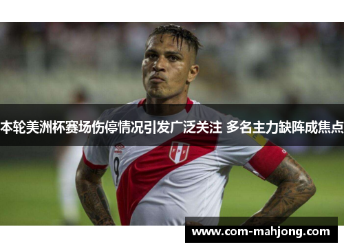 本轮美洲杯赛场伤停情况引发广泛关注 多名主力缺阵成焦点
