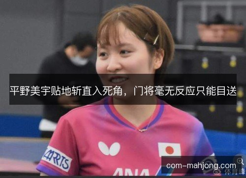 平野美宇贴地斩直入死角，门将毫无反应只能目送